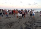 Temu Mayat Diduga Korban Tenggelam, Polsek Sindangbarang Lakukan Penanganan Dan Evakuasi Di Pantai Apra